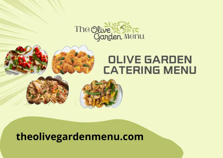 olive garden catering menu