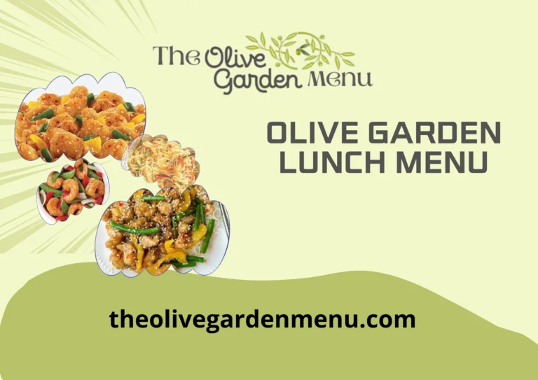 olive garden lunch menu with prices